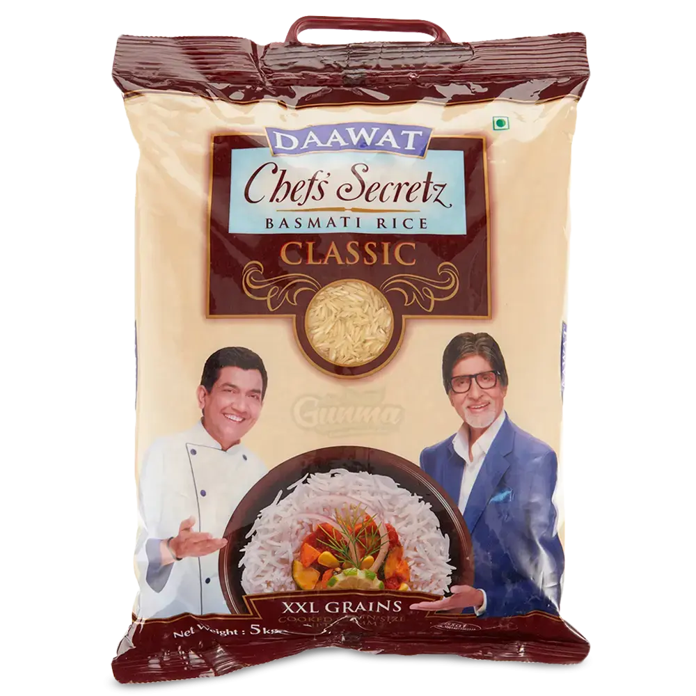 Daawat Chef's Secretz Classic Basmati Rice 5kg | バスマティライス