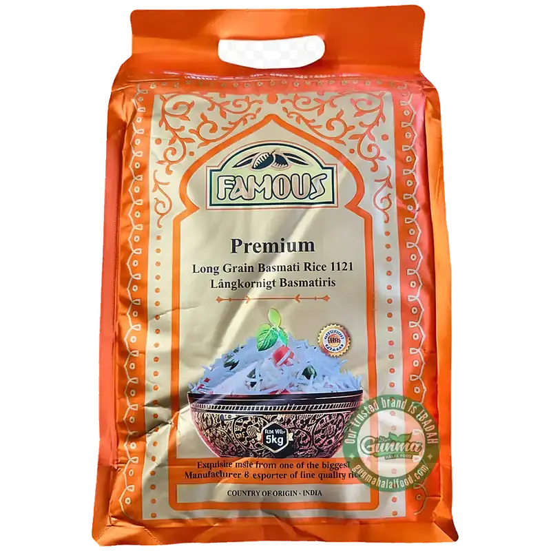 5kg入り米袋 Famous Premium Basmati Rice 5kg Buy Famous Premium Basmati Rice 5kg in Japan バスマティライス