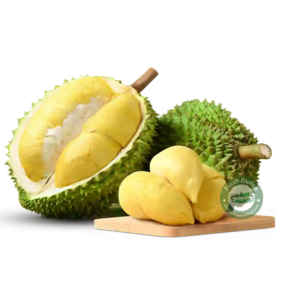 Buy Fresh Durian 2kg - Whole King of Fruits with Creamy Flesh